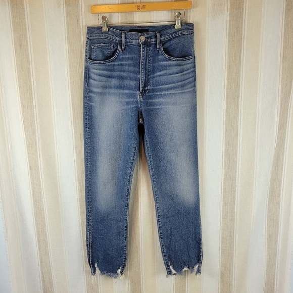3x1 NYC‎ High Rise Straight Leg Jeans Blue Size 28 - Picture 1 of 11